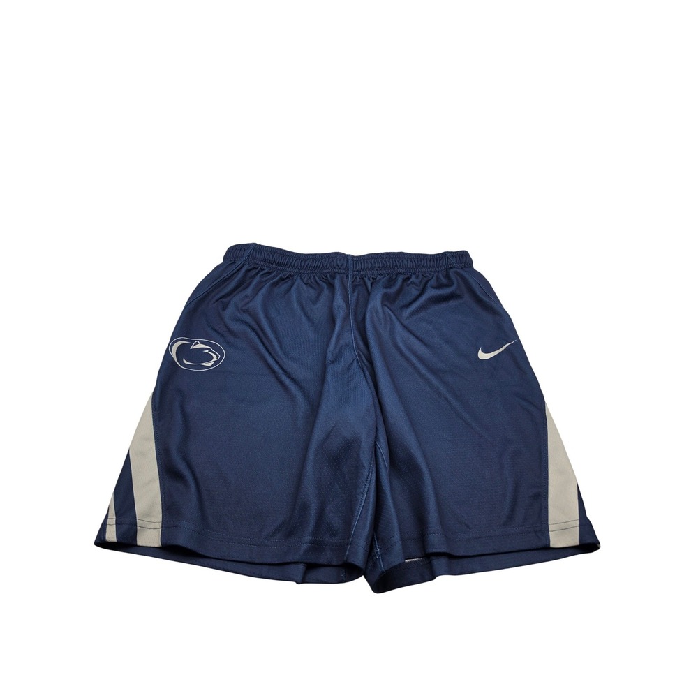 Nike Tempo Penn State Nittany Lions Womens L Navy Blue Shorts Running 04PK41SPSN